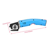 600rpm 35W Cloth Electric Scissors Cutter Leather Fabric Cutting Machine US Plug