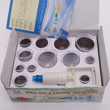 Therapy Set Vacuum Suction Cup Pump ABS Thick 12 Cans Cupping Massage Cups Acupuncture Massager Health Care