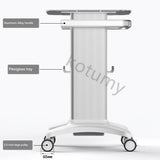 Beauty Instrument Desktop Rolling Trolley Multifunctional Dental Acrylic Small Bubble Medical Cart