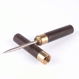 CRUSHER Portable Hookah Foil Punch Ebony Wood Tea Needle Set for Chicha Sheesha Cachimba Smoking Accessories