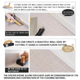 Pvc Plastic Carpet Tool Sports Floor Cutting Wall Cloth Knife Wooden Handle Edge Trimmer