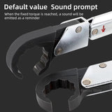 ST-02L Ratchet Torque Tools Set High Precision Open End Wrench Combination Apark Plug Air Conditioning Repair Tool