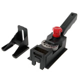 10 Holes Woodworking Punching Positioning Fixture Drill Kit Punch Locator Tool DIY 3MM-12MM Bit Limit Ring With Scale Ruler