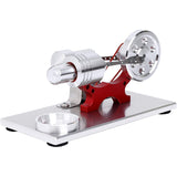 Hot Air Stirling Engine Motor Model Educational Toy Electricity Colorful LED Generator Steam Hobbyer Birthday Gifts