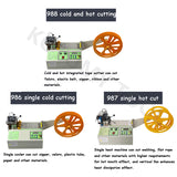 Hot And Cold Tape Cloth Belt Zipper Velcro Automatic Cutting Ribbon hine