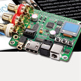 1 Piece Raspberry Pi DAC Audio Decoder Board Audio Decoder Board For Raspberry Pi 3B 3B+ 4B
