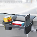 1pc Multi Functional Box Side Doors Windows Telephone Slots Hanging Cup Holder Car Storage Rack Accessories