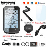 IGPSPORT GPS Bike Computer BSC100S 100S Official Store Cycle Wireless Speedometer Bicycle Digital Stopwatch Cycg Odometer