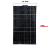 PET 18V 300W Flexible Monocrystale Solar Panel+30A Controller Solars Panels Charger For 12V Battery Car/Boat/ Home Waterproof