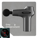 USB charging hammer electric relieve muscle massage gun massager LCD screen body fascia