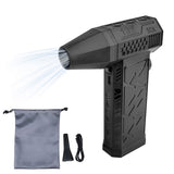 Electric Compressed Air Duster - 130000RPM, Magnetic Suction Nozzle, Speed Adjustable, 2x4000mAh