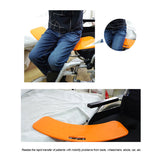 Patient Thickened Elderly Transfer Transferring Board for Wheelchair Users Orange Average Size