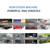 170F Gasoline Four-Stroke Micro Tillage hine Sprayer Water Pump Power 6.5-7.5 Horsepower