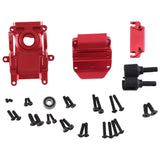 Metal Gearbox Case Housing And Differential Adapter For ARRMA 1/8 6S Karton Typhon 1/ 7 Infraction Limitless Accessories Red