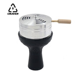 CRUSHER Arab One Hole Silicone Bowl Healthy Heat-resistant Bowls Complete Chicha Sheesha Cachimba Hookah Accessories