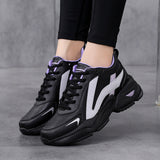 Shoes women are easy to match, dad's new casual sports shoes thick soles for women, and oversized women's shoes, size 42