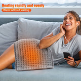 1pc, Electric Heating Pad, 10 Gear Heating Pad, 30*59cm Multifunctional Heating Body Warming Blanket, Office Home Electric Blanket, Autumn Winter Warm Blanket,  For Home Office School Halloween Christmas Wedding Birthday Gift Fall Winter Essential