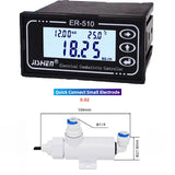 ER-510 Resistivity EC Sensor Electronic Conductivity Meter 4-20mA High Purity Water Mixed Bed EDI Equipment TDS Tester
