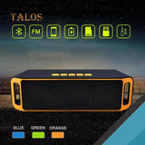 HIFI Portable Wireless Speaker Bluetooth Stereo Subwoofer TF USB FM Radio Built-in Mic Dual Speaker