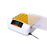 56 Eggs Brooder Digital Fully Automatic Egg Incubator with light Poultry Chicken Duck Temp and Humidity Controller
