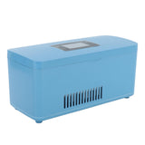 Insulin Cooler Drugs Cooler Adjustable Temperature Large Display Constant Temperature for Biological Reagent Bottles for Home