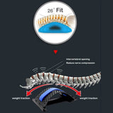 Fiess Massager Waist Spine Relaxation Pain Relief Posture Back Support Stretcher Correction Device