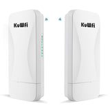 Long Range 1-2KM bridge 2.4G 300Mbps Outdoor CPE AP Repeater Modes WiFi Extender to Point Wireless Bridge