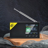 Portable Digital Bluetooth-compatible 5.0 Broadcasting Player DAB/FM Receiver Rechargeable Lightweight Home Radio
