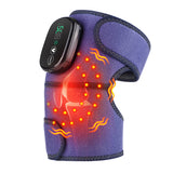 Electric Heated Massage Pad Wireless Knee Vibration Massager Promote Blood Circulation Red Light Thermal Leg Joint Brace