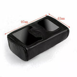 Soft Leather Case Walkie Talkie Cover Bag Holder Holster for Yaesu VX-6R VX6R VX-7R VX7R VX6E Handheld Radio