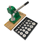 Heavy Duty Glass Press Tool Dies Set Table Mounted Watch Crystal Back Cover Fitting hine For Watchmakers 6173