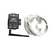 Wi-Fi Serial Device Server RS232 RS422 RS485 To Ethernet WiFi Converter HF2211 Support Modbus TCP Protocol