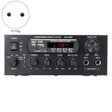 1200W 220V Bluetooth Hifi Amplifier - 33BT Stereo, LED Digital Audio Amplifier, Aux FM Radio. EU Plug