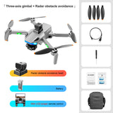 2022 NEW S135 Pro GPS Drone 6K HD 2DC Professional Aerial Photography 360° Obstacle Avoidance Drone Brushless Quadcopter RC Toy