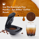 1pc, Coffee Capsule Converter, Powder Adding Capsule Holder Adapter Compatible With DOLCE GUSTO Edg LUMIO DG32 Coffee