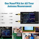 -H Vector Network 10KHz-1.5GHz Latest Version 3.6 HF VHF UHF Antenna Analyzer with SMA Calibration