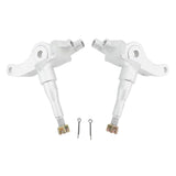 1 Pair 14mm Steering Strut Knuckle Spindle Steel Alloy High Strength Steering Knuckle for 150CC to 250CC Go Kart Quad Bike ATV UTV