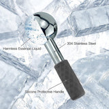 Facial Cold Ball Ice Stainless Steel Stic Unbreakable Reduce Puffiness Coog Globes for Eyes 2pcs Face Cryo Globe
