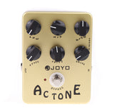 JOYO JF-13 AC Tone Analog Overdrive Electric Guitar Effect Pedal AC30 Amplifier Classic British Rock Sound Effector