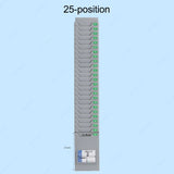 Time Card Holder Clock Cards Rack Clocking Plastic Stand for time Recorder Electronic Attendance hine