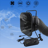 60W Adjustable Speed Solder Absorber ESD Fume Extractor Pipe Duct Exhuast Fan