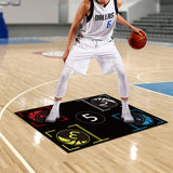 Non-Slip Basketball Dribble Trainer with Shock Absorbing Silent Mat - For All Levels