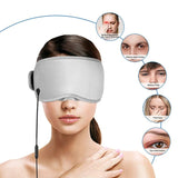 Relief Help Sleep Shading Light Breathable Hot Compress Heating Eye Mask Home Travel Lunch Break Portable
