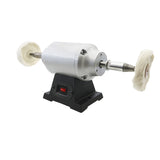 Double top polisher Equipment Polishing Lathe Grinding Polisher For Dental Laboratory Dust Cover