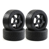 4Pcs 5-Spoke 100X42mm Tire Tyre 17Mm Wheel Hex For Arrma 1/7 Infraction Felony Limitless RC Car Upgrade Parts