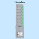 Time Card Holder Clock Cards Rack Clocking Plastic Stand for time Recorder Electronic Attendance hine