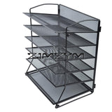 Document Tray Office Desktop Living Room bedroom Storage Iron Mesh File Rack