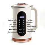 220V 1500ml Soybean Milk Electric Juicer Blender Mixer Wall Breaking 10-leaf Blade Breakfast hine