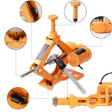 12V 3 Ton Car Hydraulic Lifter Stand Auto Tire Wheel Lifting Disassembly Repair Tools Kit Electric Jack Equipment
