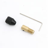 Mini DC 5V-6V 180 Motor Electric Hand Drill USB Rotary Three-jaw Chuck Tool Set